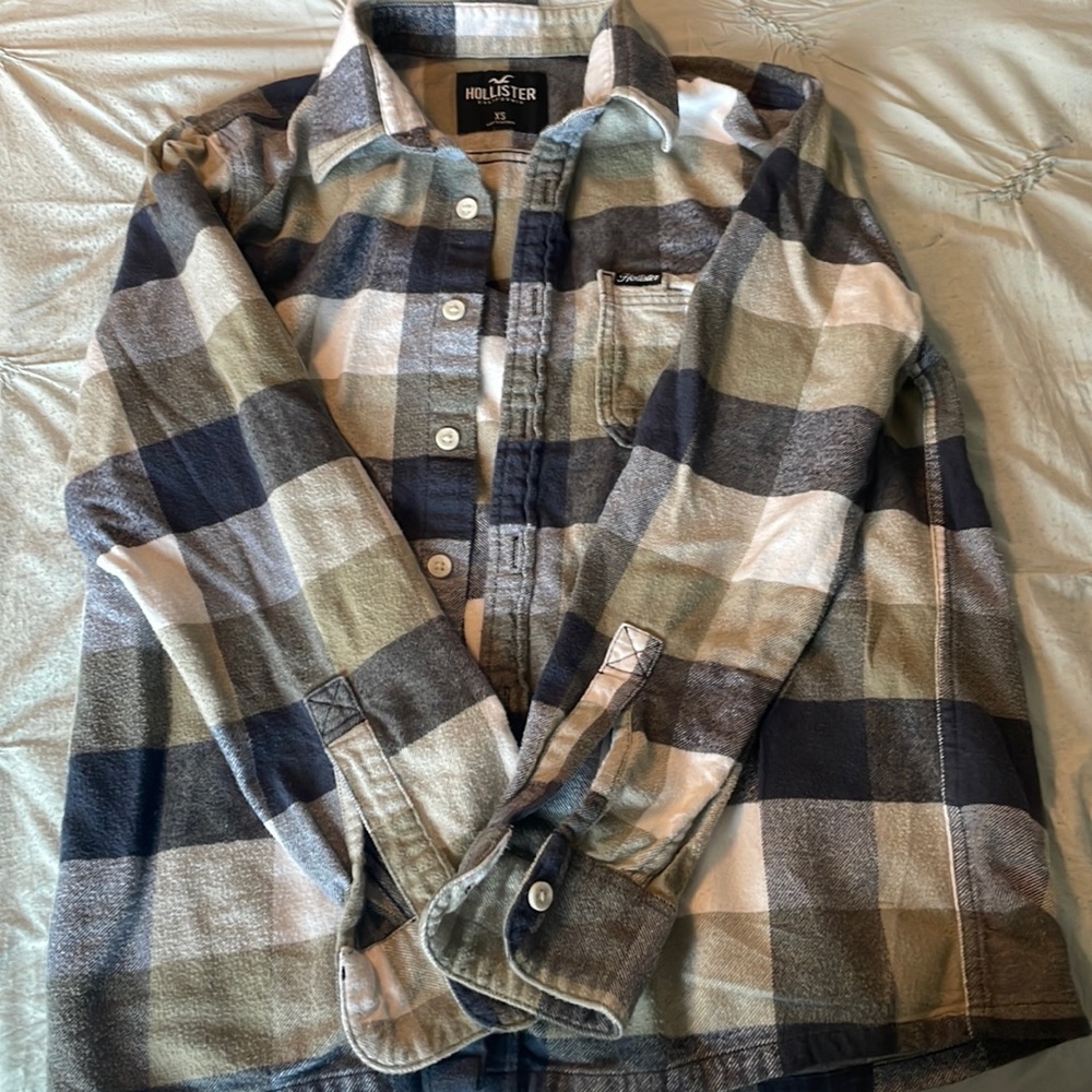 XS Hollister Flannel